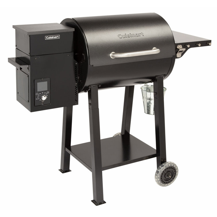 Cuisinart Black Steel 465 sq. in. Wood Pellet Grill and Smoker