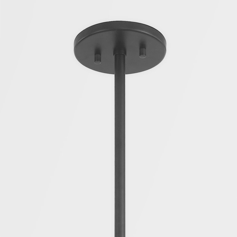 Stellar Constellation 3-Light Sputnik Chandelier in Soft Black