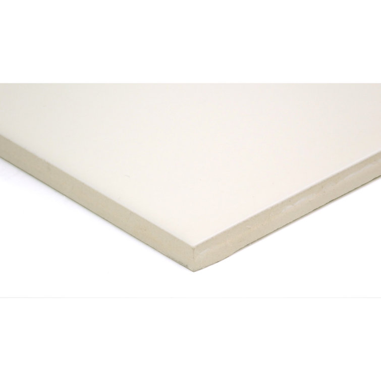 Ivory Matte Rectangular Ceramic Kitchen Backsplash Tile