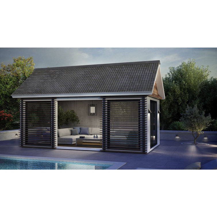 Matte Black Dimmable LED Outdoor Wall Sconce with Etched Lens