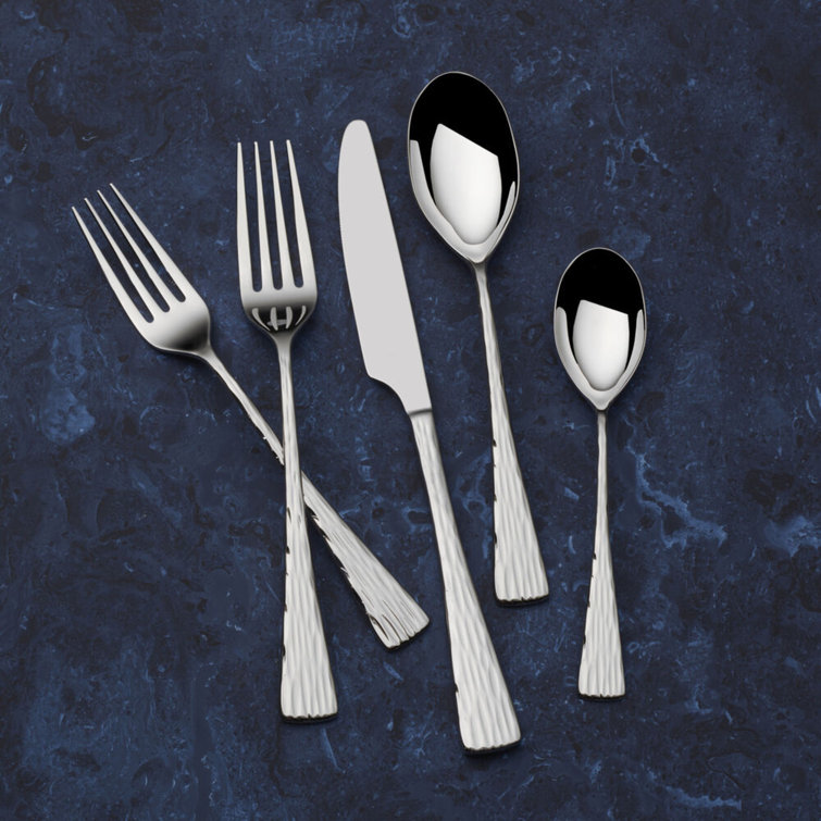 Mikasa Mikasa Novaro 45-Piece 18/10 Stainless Steel Flatware Set, Service For 8