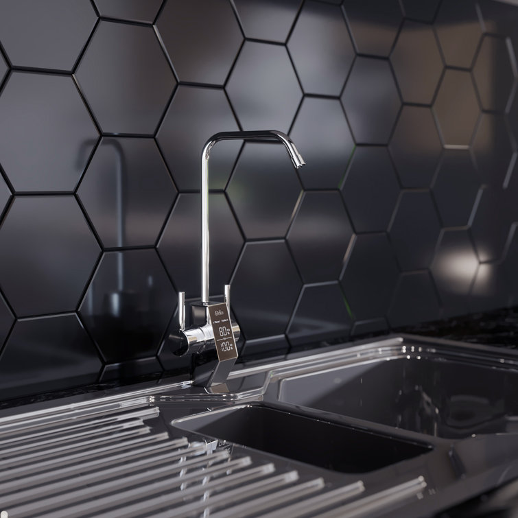 Brio Black Stainless Steel Tankless Under-Sink Water Filtration System