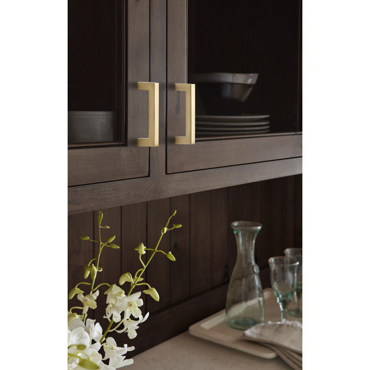 Champagne Bronze Matte Bar Pull with Mounting Hardware