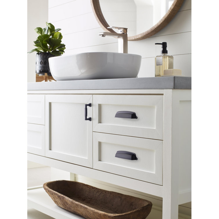 Matte Black 3-Inch Bar Cabinet Pull with Mounting Hardware