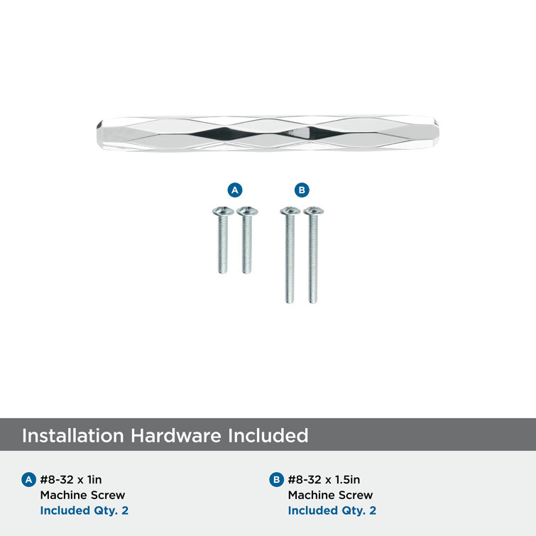 St. Vincent Polished Chrome 8.75" Bar Pull with Mounting Hardware