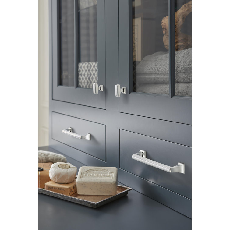 Mulholland Polished Chrome T-Handle Cabinet Knob