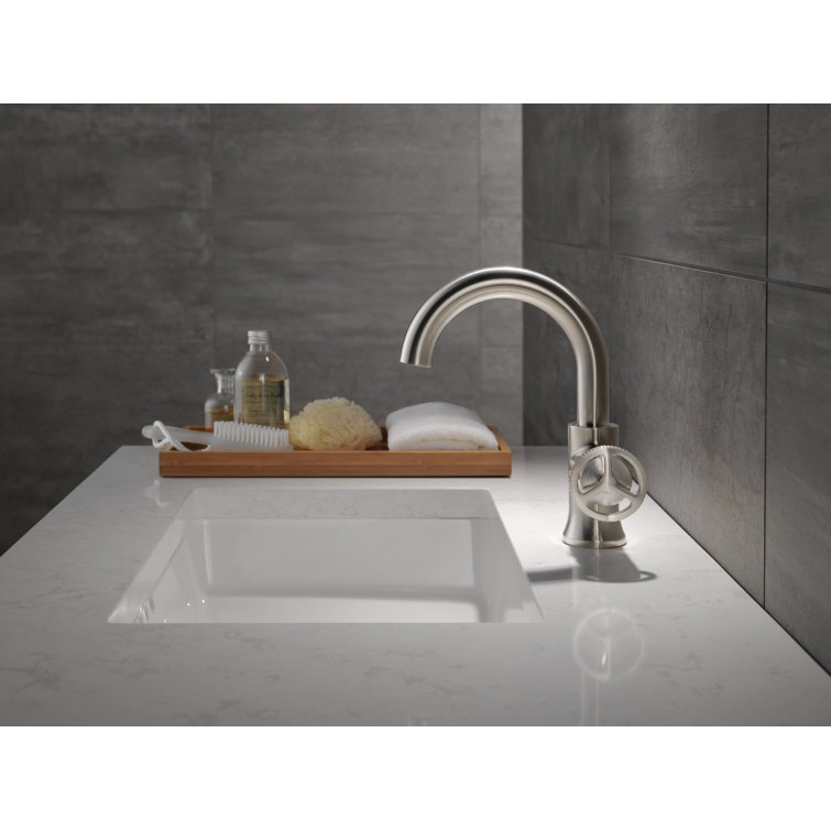 Stainless Steel Single Handle Modern Bathroom Faucet