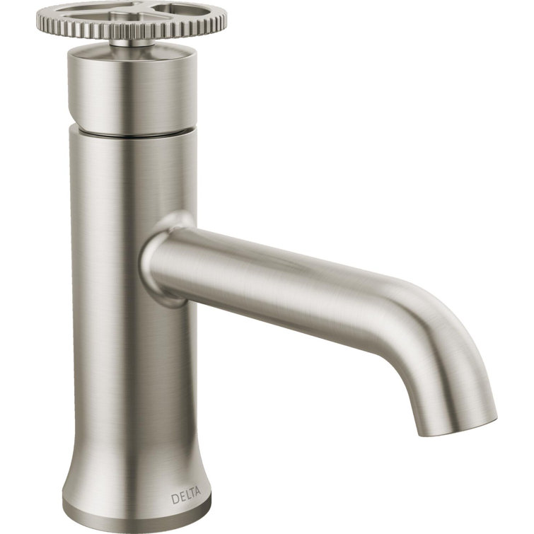 Sleek Stainless Steel Modern Single Hole Bathroom Faucet