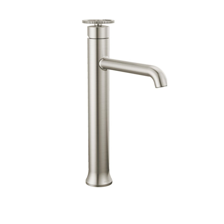 Sleek Stainless Steel Modern Vessel Bathroom Faucet