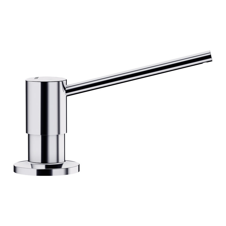 Polished Chrome Solid Brass Torre Soap Dispenser