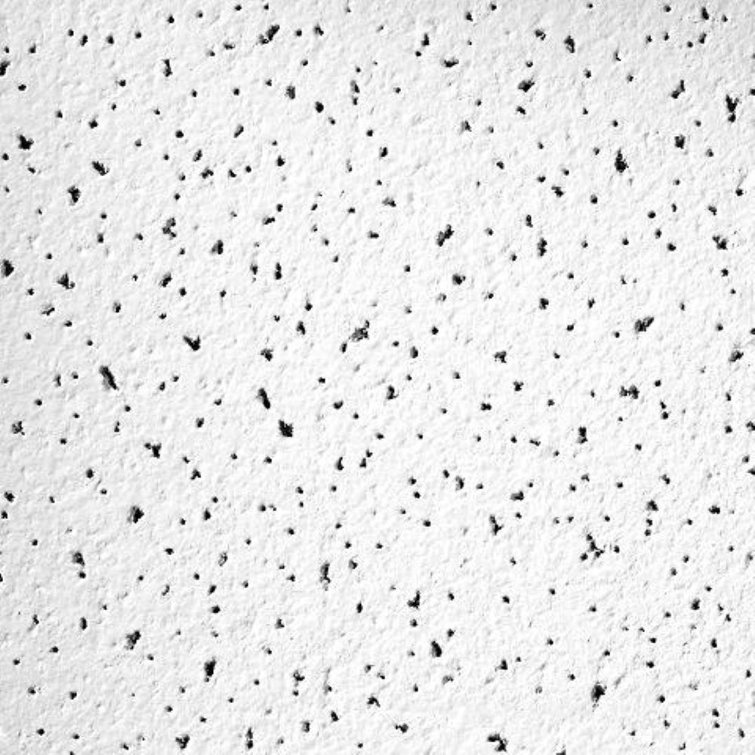 White Mineral Fiber 2 ft x 2 ft Acoustic Ceiling Tile