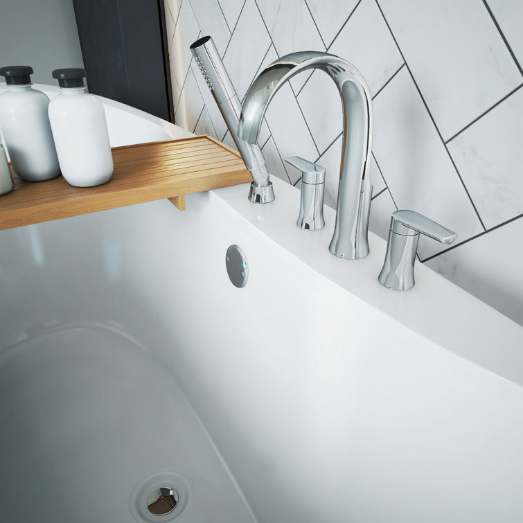 Montego 60" White Acrylic Freestanding Bathtub