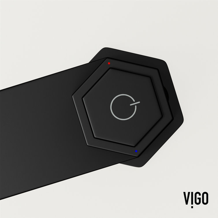 Nova Matte Black Single Handle Vessel Sink Faucet