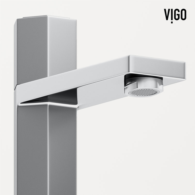 Modern Chrome Hexagonal Single-Hole Bathroom Faucet