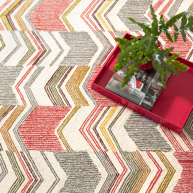 Handmade Multicolor Wool Rectangular 8' x 10' Rug