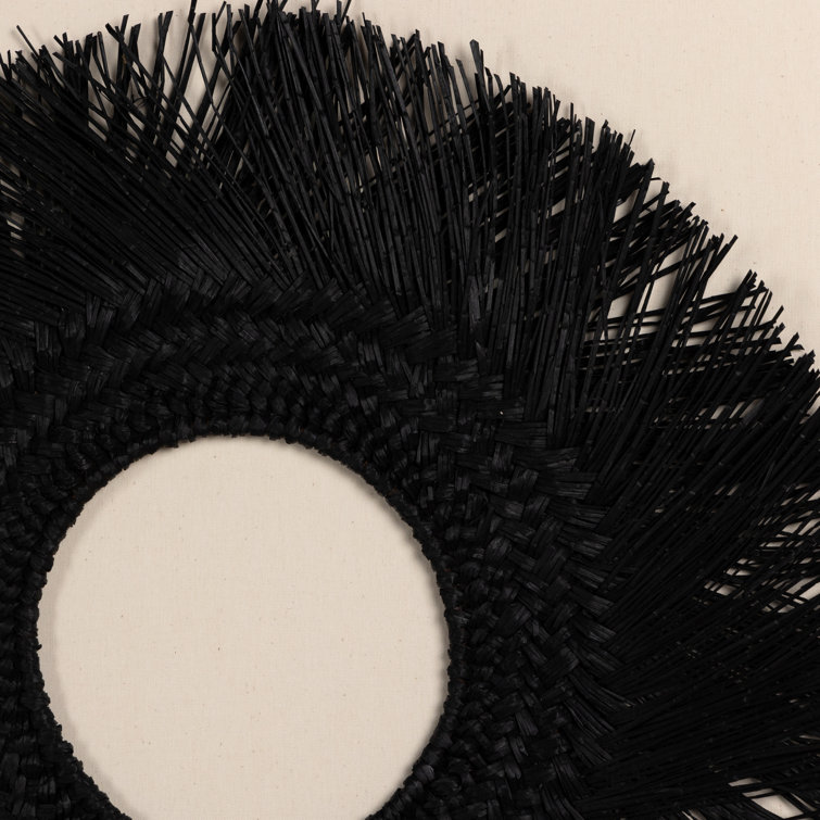 Black and White Abstract Framed Canvas Art