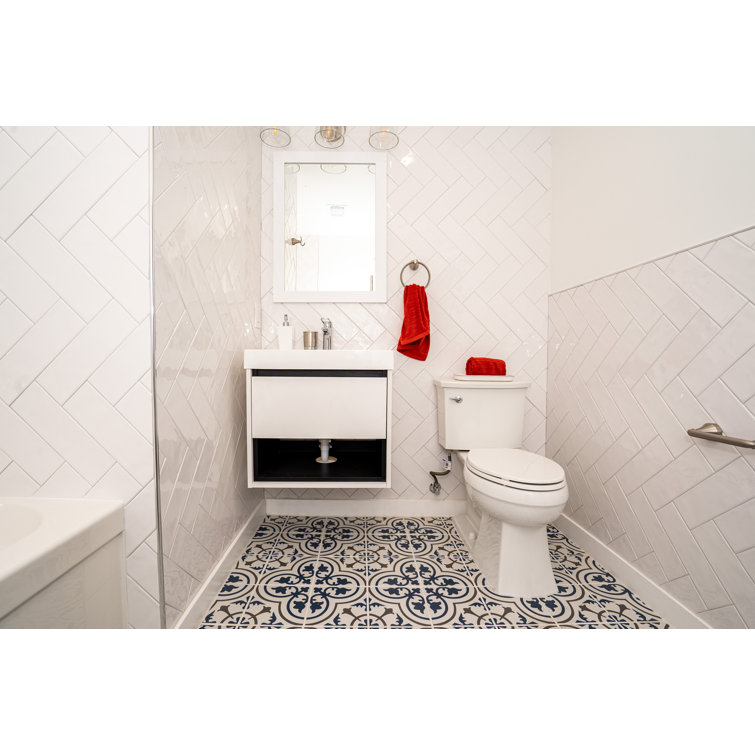 Urbano Pure White Glossy Ceramic 4x12 Subway Wall Tile