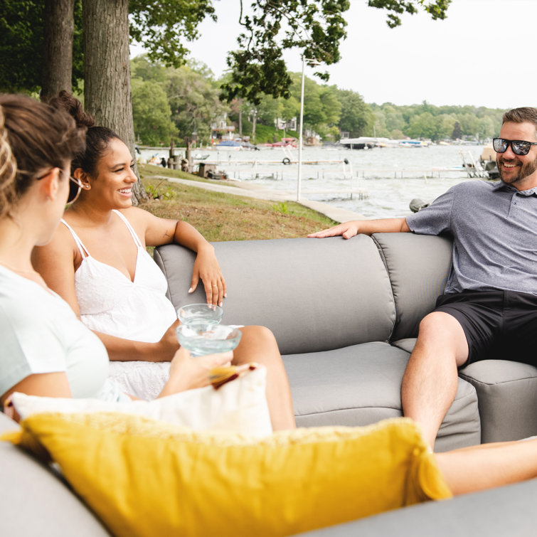 Big Joe Patio 6 Piece Outdoor Sectional