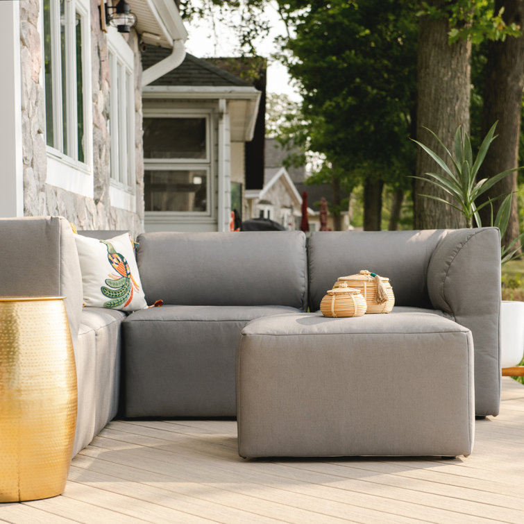 Big Joe Patio 6 Piece Outdoor Sectional