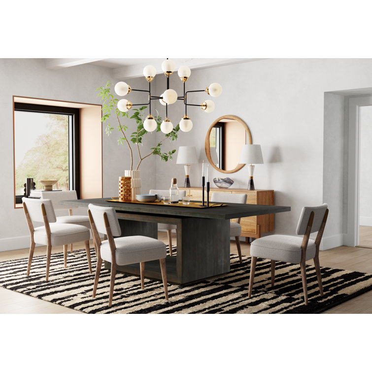 Alora Natural Wood Organic Round Wall Mirror - 36"