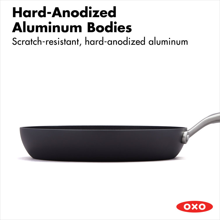 8-Inch Black Aluminum Non-Stick Ceramic Frypan