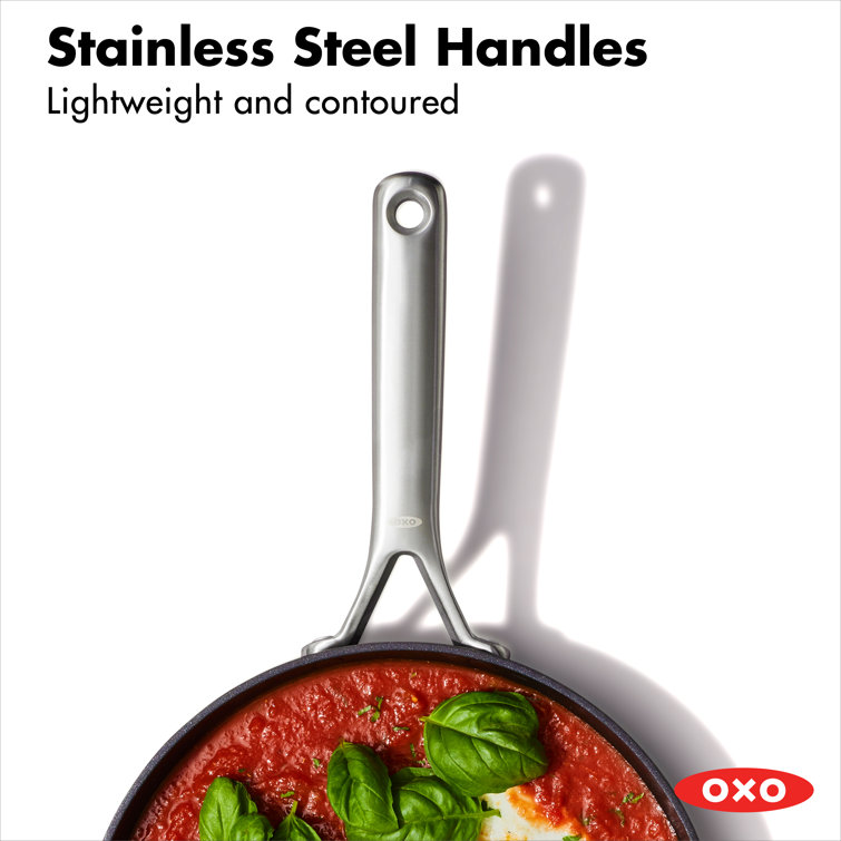 8-Inch Black Aluminum Non-Stick Ceramic Frypan