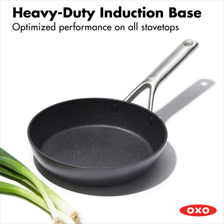 8-Inch Black Aluminum Non-Stick Ceramic Frypan