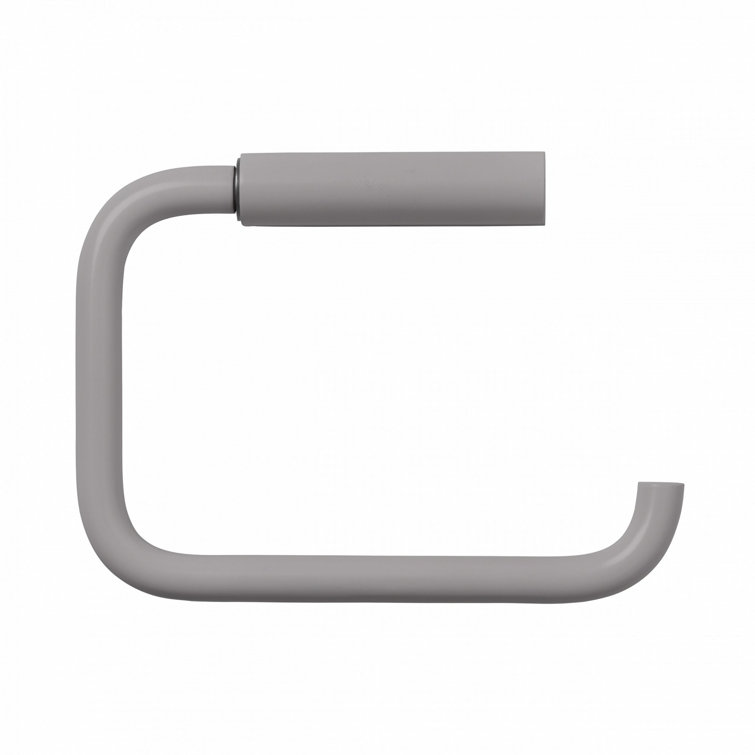 Gray Titanium-Coated Steel Wall Mounted Toilet Paper Holder