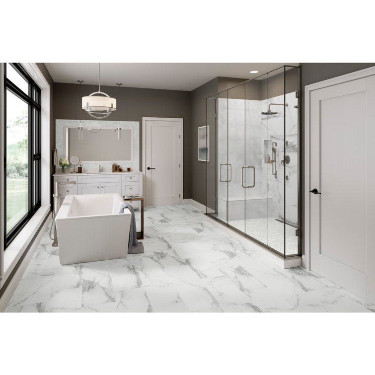 White Marble Chevron Mosaic Tile for Kitchen and Bathroom