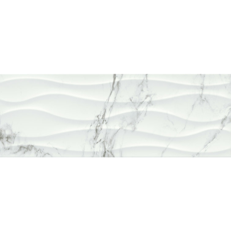 Venato Wave 13'' x 13'' Polished Ceramic Wall Tile