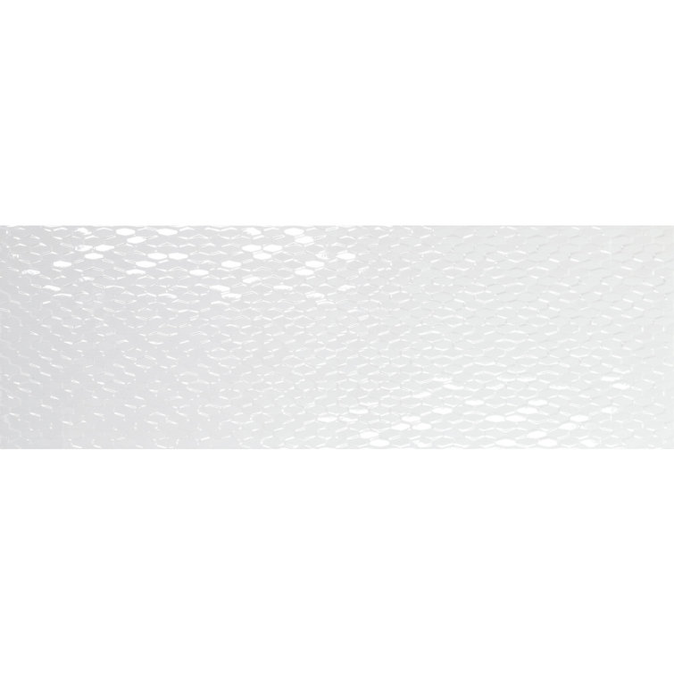 Large Glossy White Ceramic Rectangle Wall Tile