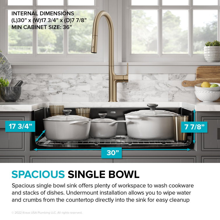Glossy Black Porcelain Enameled Steel Undermount Kitchen Sink