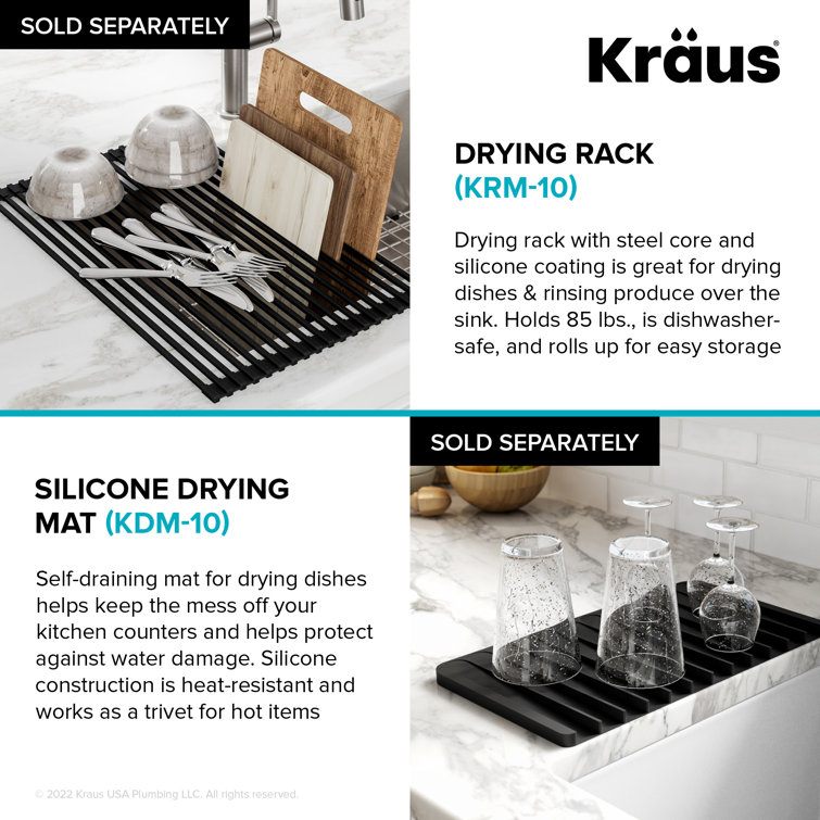 Glossy Black Porcelain Enameled Steel Undermount Kitchen Sink