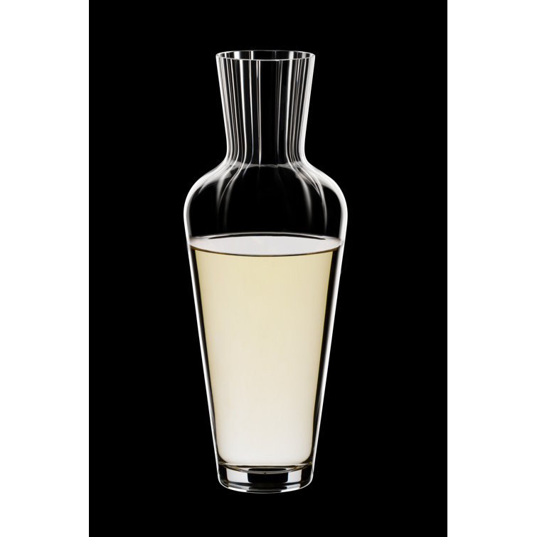 RIEDEL 12" Clear Crystal Glass Wine Decanter