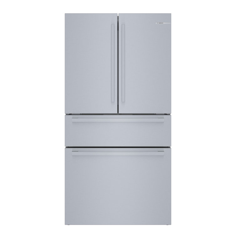 36 Inch Stainless Steel Smart French Door Refrigerator with Ice Maker