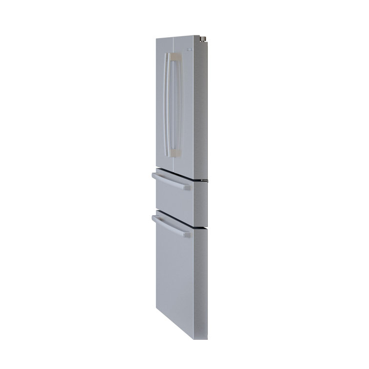 36 Inch Stainless Steel Smart French Door Refrigerator with Ice Maker