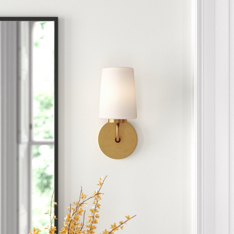 Heritage Brass Slim Elongated Arm Dimmable Bath Sconce