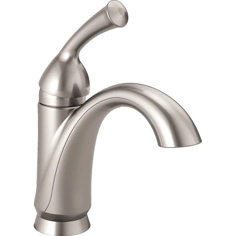 Haywood Stainless Steel Single Hole Modern Bathroom Faucet