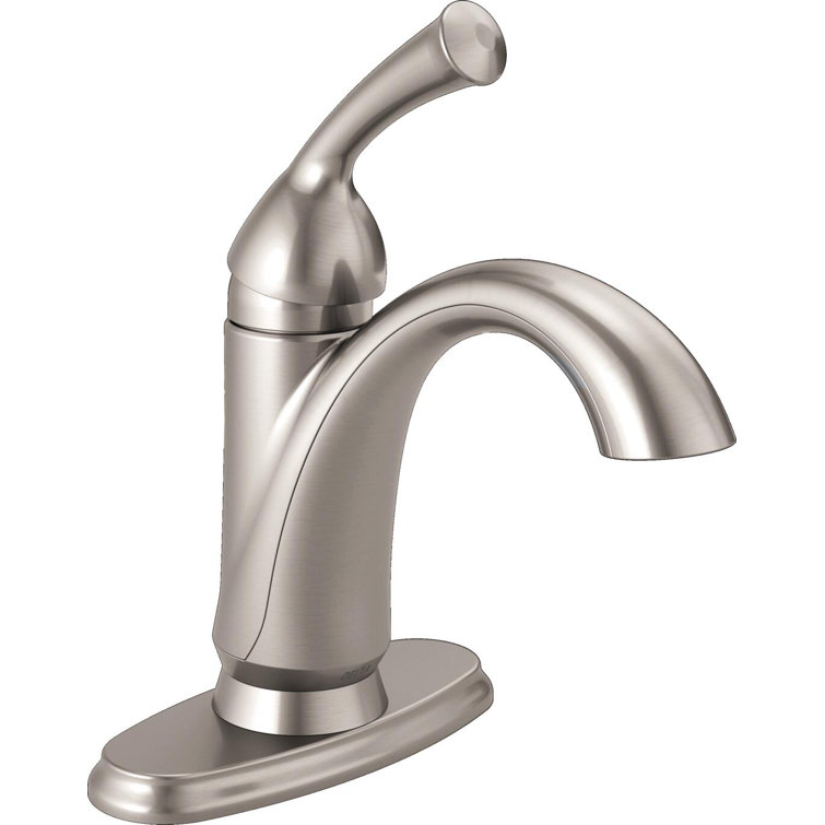 Haywood Stainless Steel Single Hole Modern Bathroom Faucet