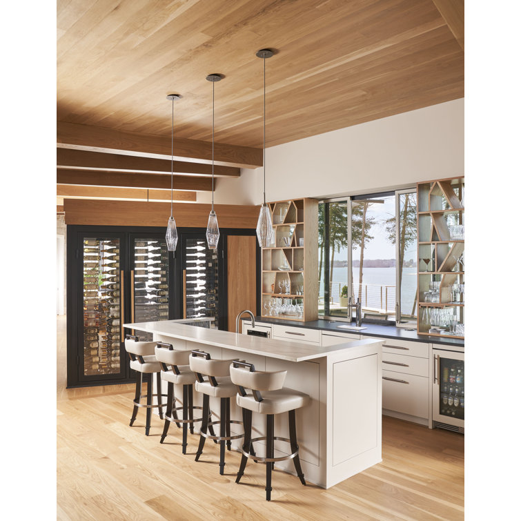 Silver Glass Mini LED Pendant Light
