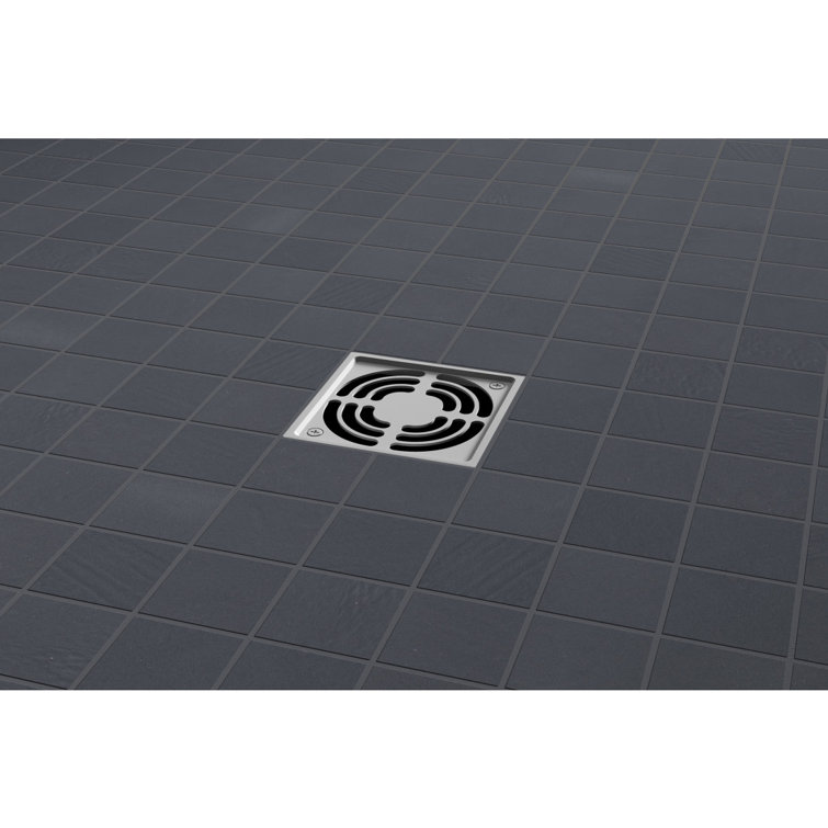 Black Matte Porcelain Mosaic Bathroom Tile with Water Protection