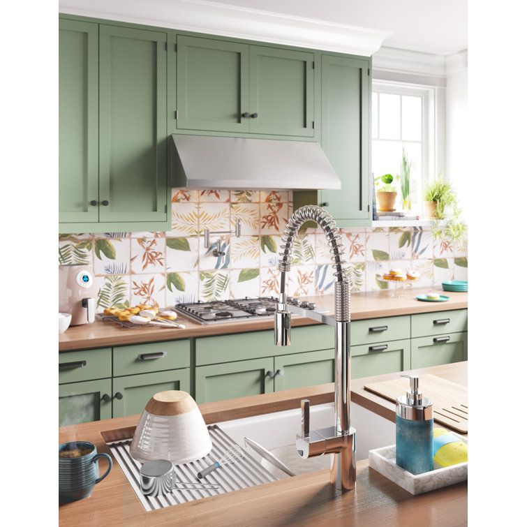 Stainless Steel Touchless Pull-Down Kitchen Faucet with Spray