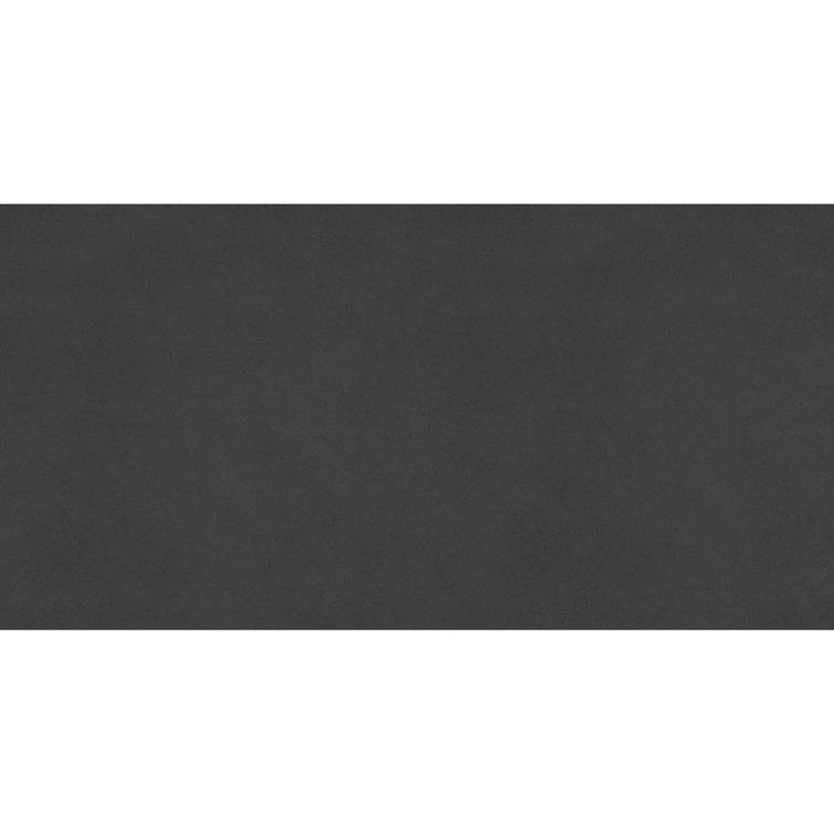 Large Black Matte Rectified Porcelain Wall & Floor Tile