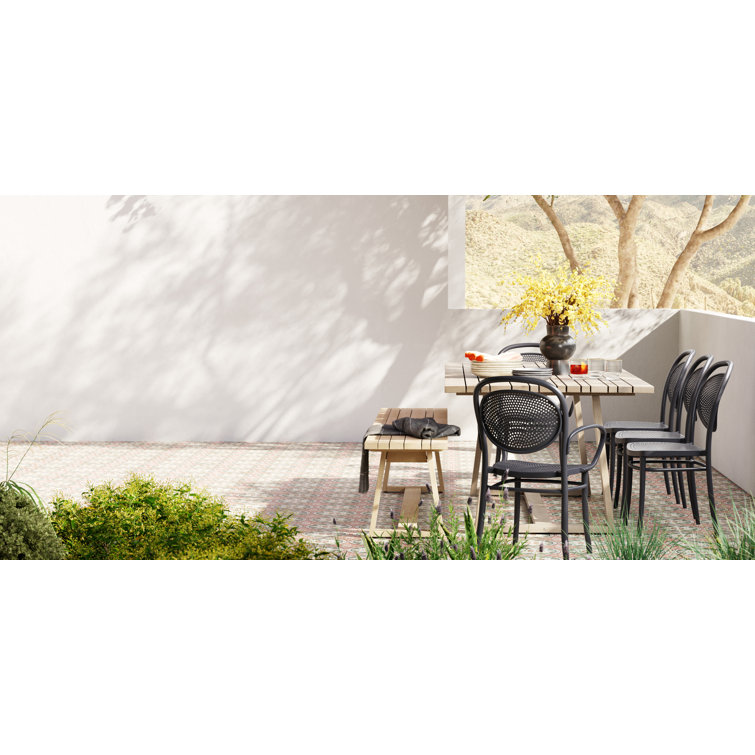 Matte Black Trumpet Ceramic Decorative Table Vase