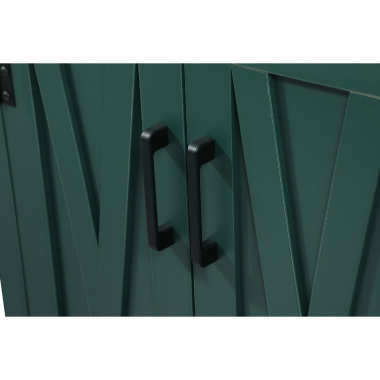 Slayton 32'' Green Oak Freestanding Single Bathroom Vanity