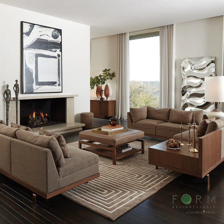Elegant 72'' Silver Hand-Formed Italian Glass Accent Mirror