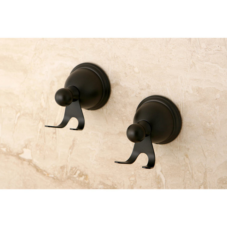 Oil Rubbed Bronze Double Restoration Robe Hook Set