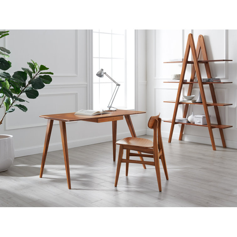 Dera 75'' Tall Bamboo Etagere Bookcase