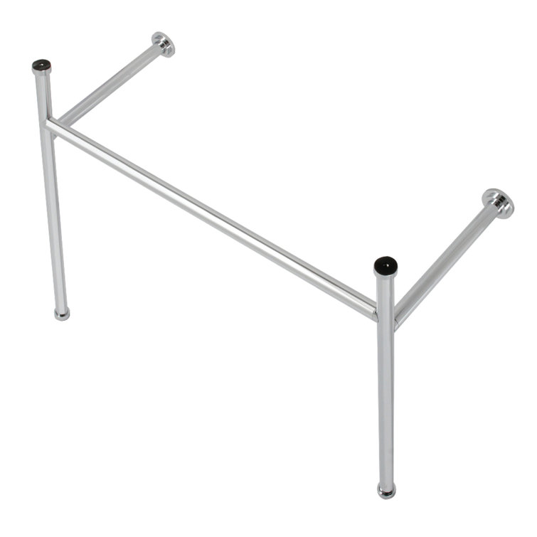Hartford Polished Chrome Stainless Steel Console Sink Legs