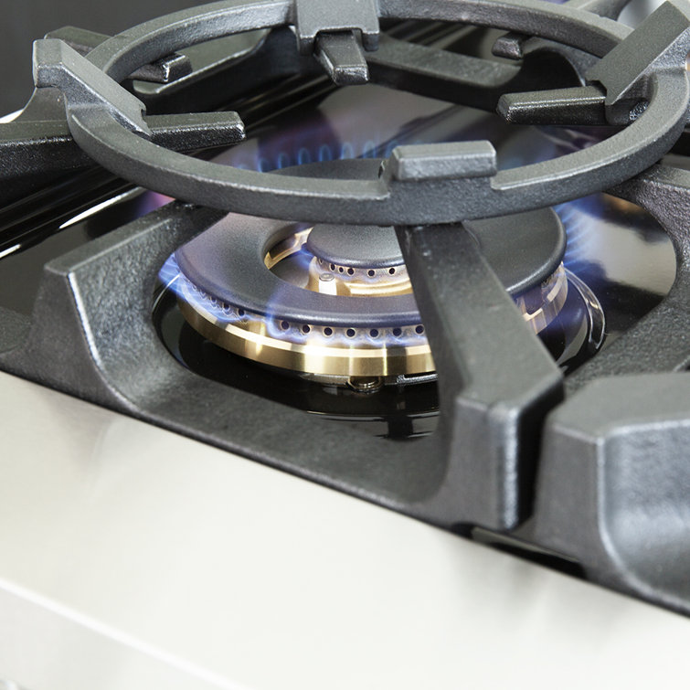 36" Stainless Steel Dual-Fuel Freestanding Gas Range